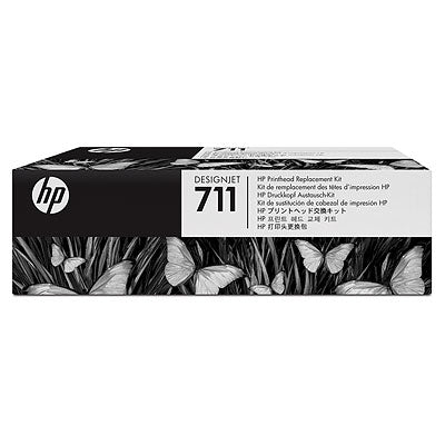 Cabezal HP 711, C1Q10A - Negro/Cian/Magenta/Amarillo