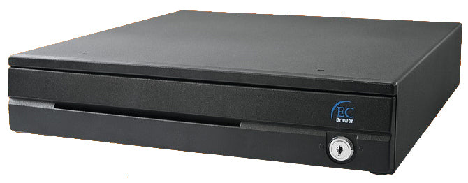 Cajón de Dinero EC-LINE EC-CD-100M-II-GREY Negro, Acero, 7, 5, Llave