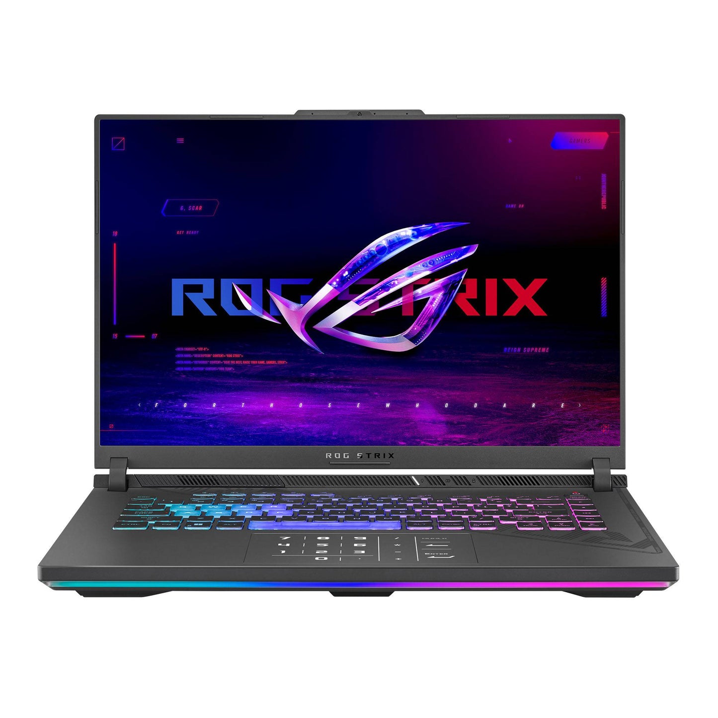 PORTATIL GAMING ROG STRIX G16 (2024) G614JVR-N4099W i9-14900HX (16) WQXGA 16GB DDR5- SDRAM 1TB SSD NVIDIA GeForce RTX 4060