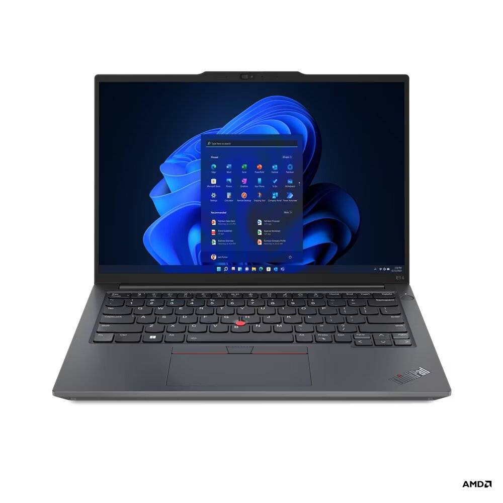 Laptop LENOVO ThinkPad E14 G5, 14 Pulgadas, AMD Ryzen 5-7530U, Ram 24 GB, Windows 11 Pro, 512gb SSD