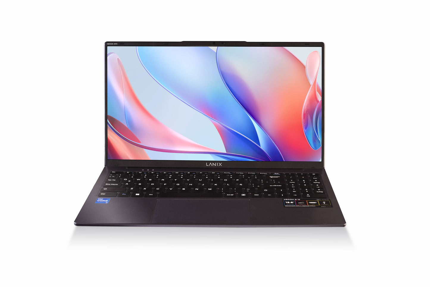 Computadora Portátil LANIX XBOOK 41656. Pantalla de 15.6 LED, resolución 1920 x 1080, FHD/IPS. Procesador Intel® Core i5-1135G7
