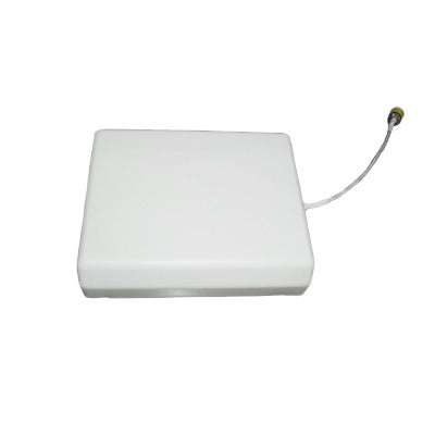 Antena direccional tipo Panel para interior. 800-960 / 1710-2500 MHz, 7 dBi/ 9 dBi, con conector N-Hembra, incluye montaje para pared.