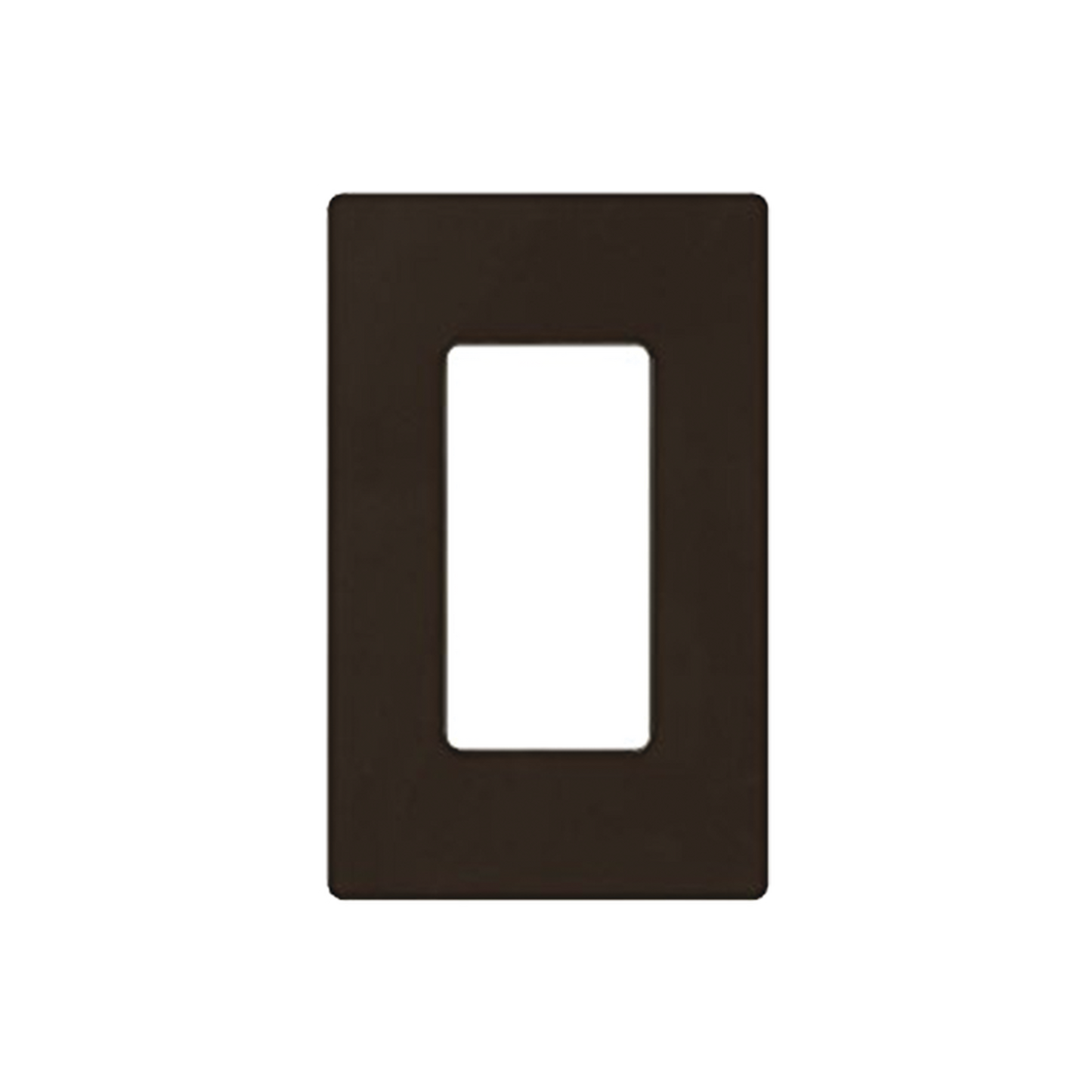 Placa de pared color café, para un Control Remoto PICO, switch o atenuador.