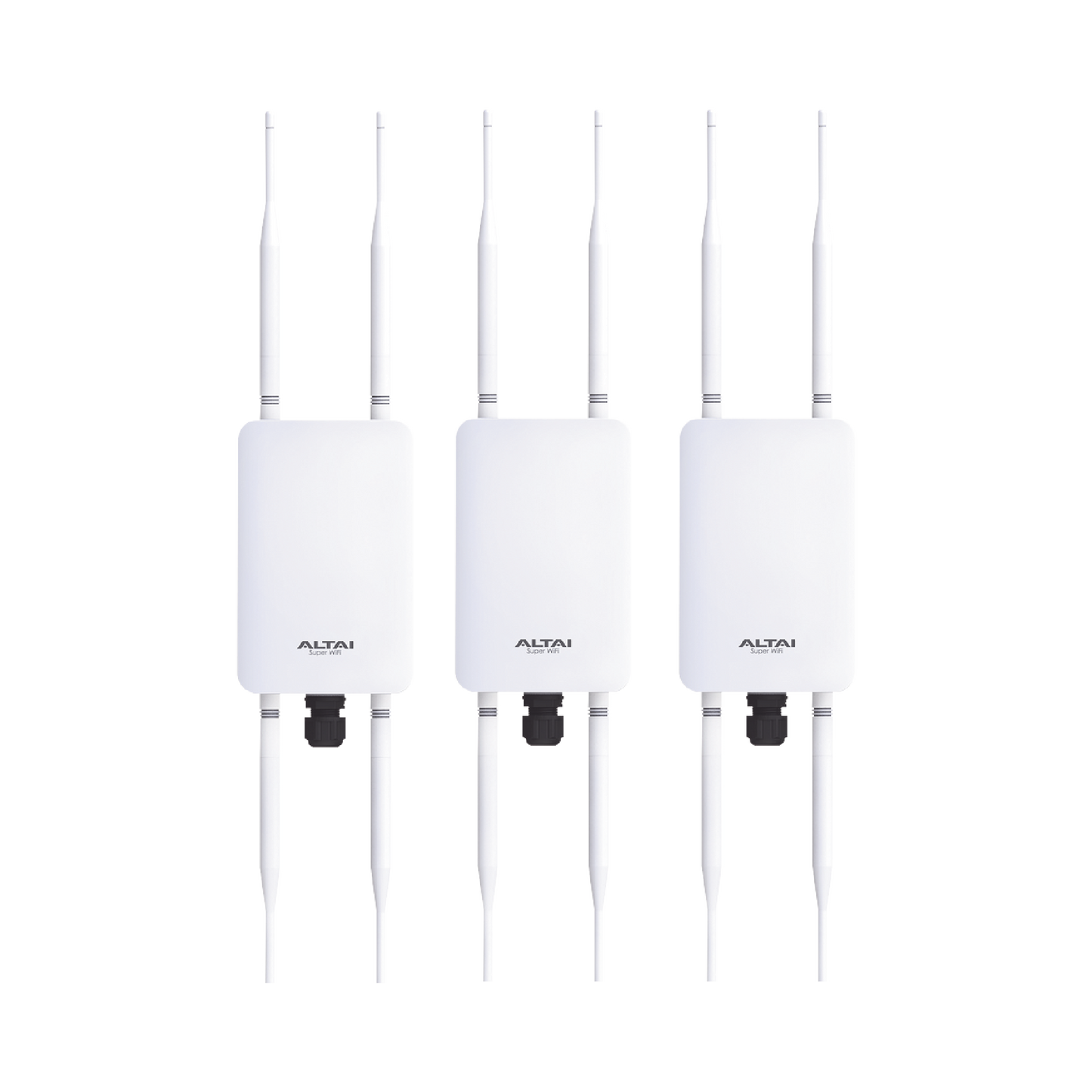 Kit 3 Puntos de Acceso CX-200, Wave2, Dual Band, Antenas Omnidireccionales 5 dBi