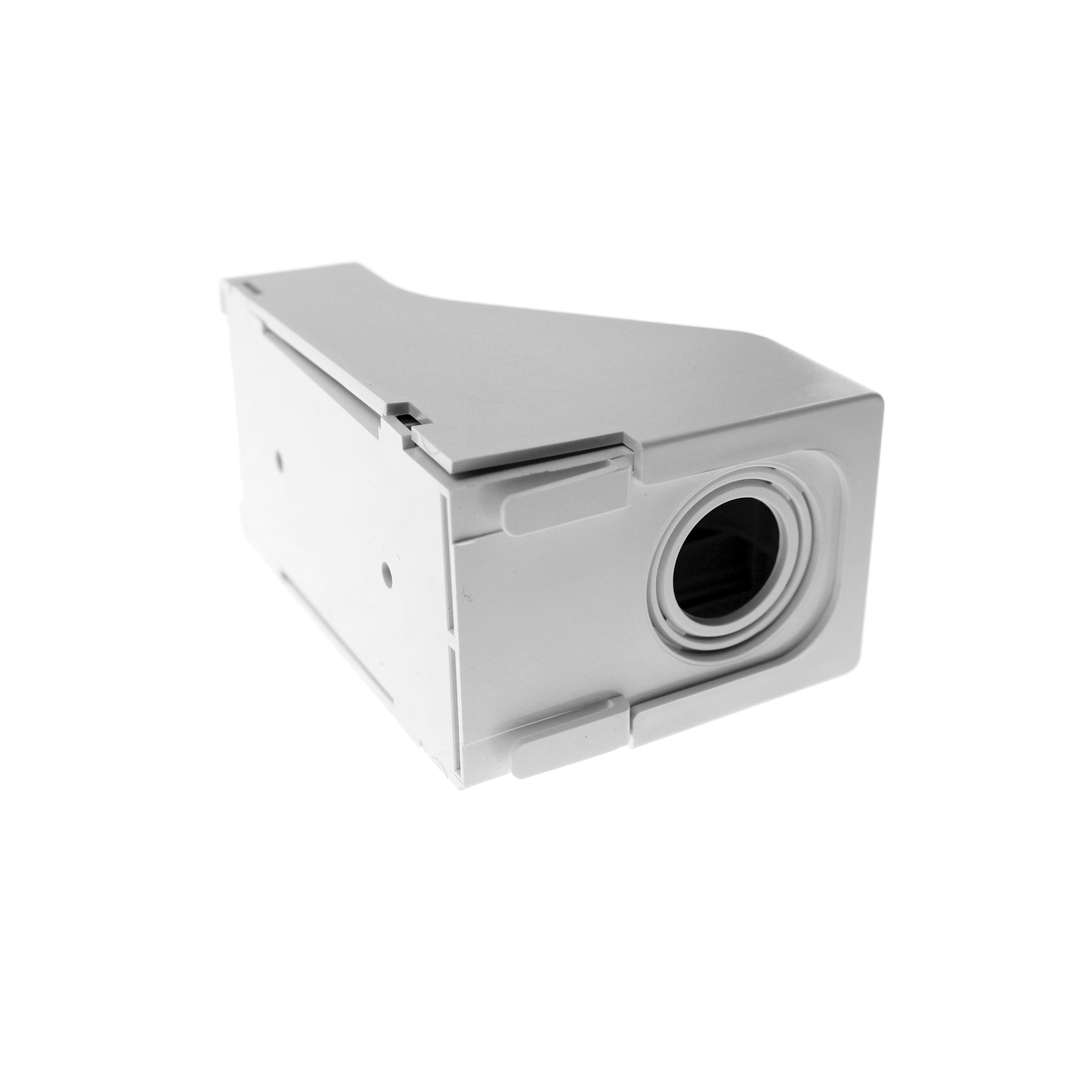 Accesorio Para Techo Falso/Entrada, Con Conexión TuberÃa 1/2 a 1 In, Compatible con Canaletas LD3, LD5 y LD10, Color Blanco Mate