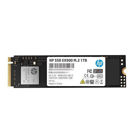 SSD HP EX900 5XM46AA#ABC, 1 TB, M.2, 2100 MB/s, 1815 MB/s, para PC, Laptop, Ultrabook