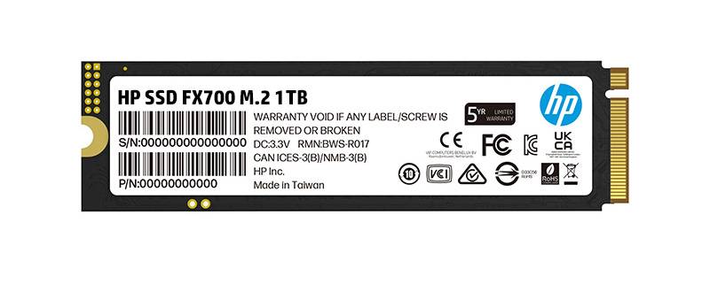 SSD M2 HP FX700 1TB 8U2N3AA
