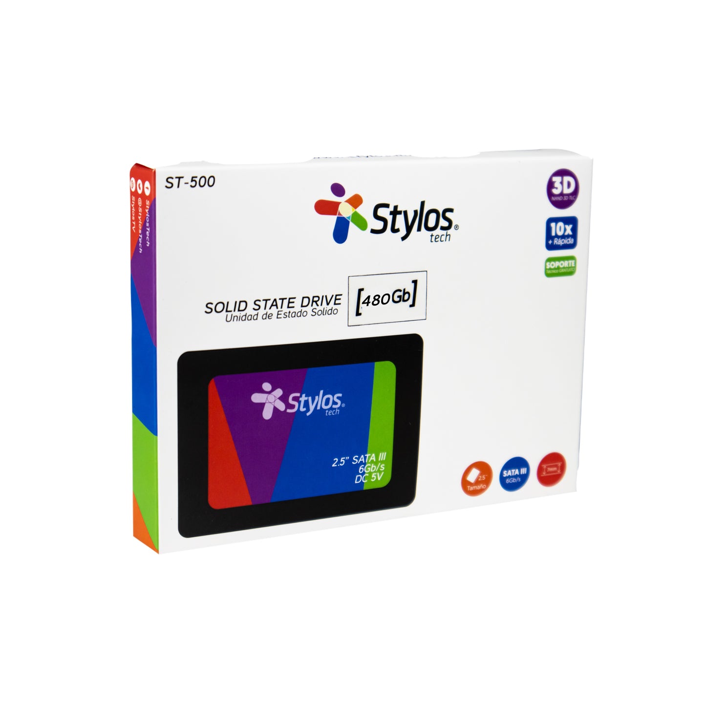 Memoria SSD 480GB Stylos. STMSSD3B