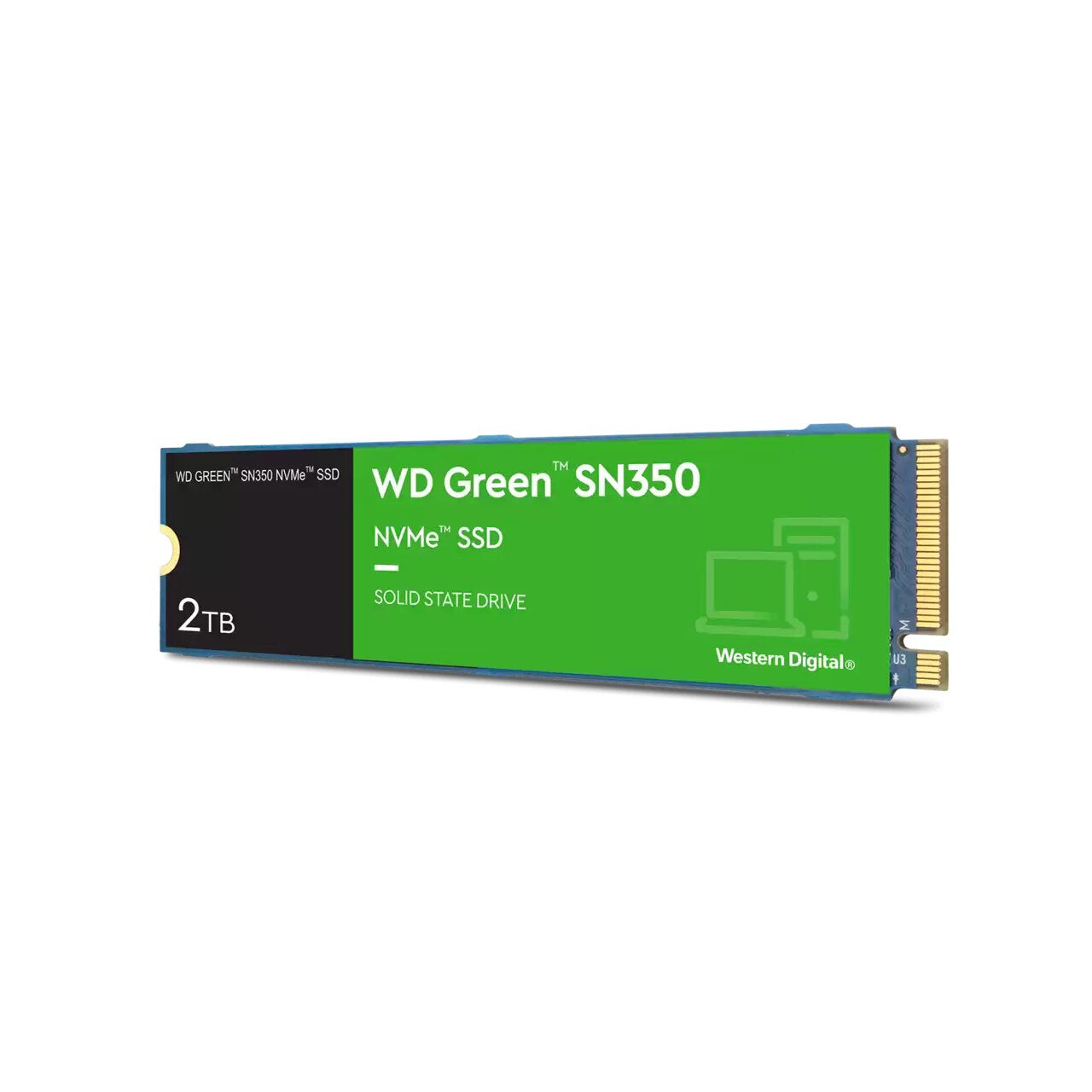 Unidad de Estado Solido WESTERN DIGITAL SN350, 2 TB, M.2 PCIe Gen3