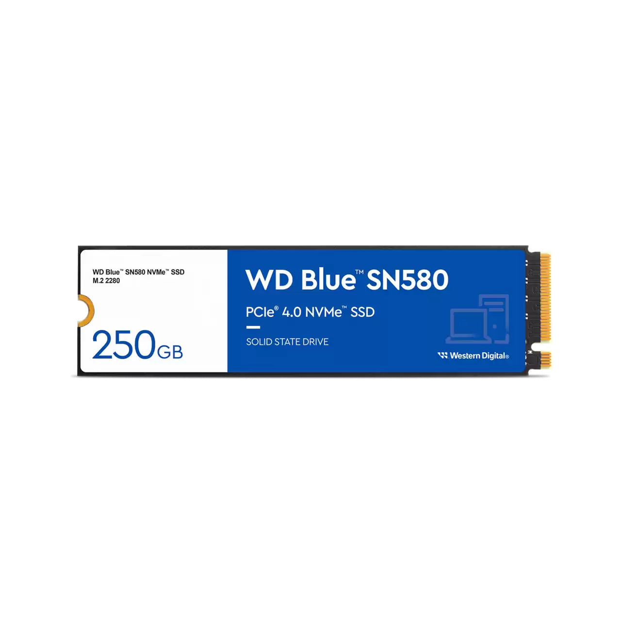 SSD WESTERN DIGITAL WDS500G3B0E, 500 GB, PCI Express 4.0, 4000 MB/s, 3600 MB/s