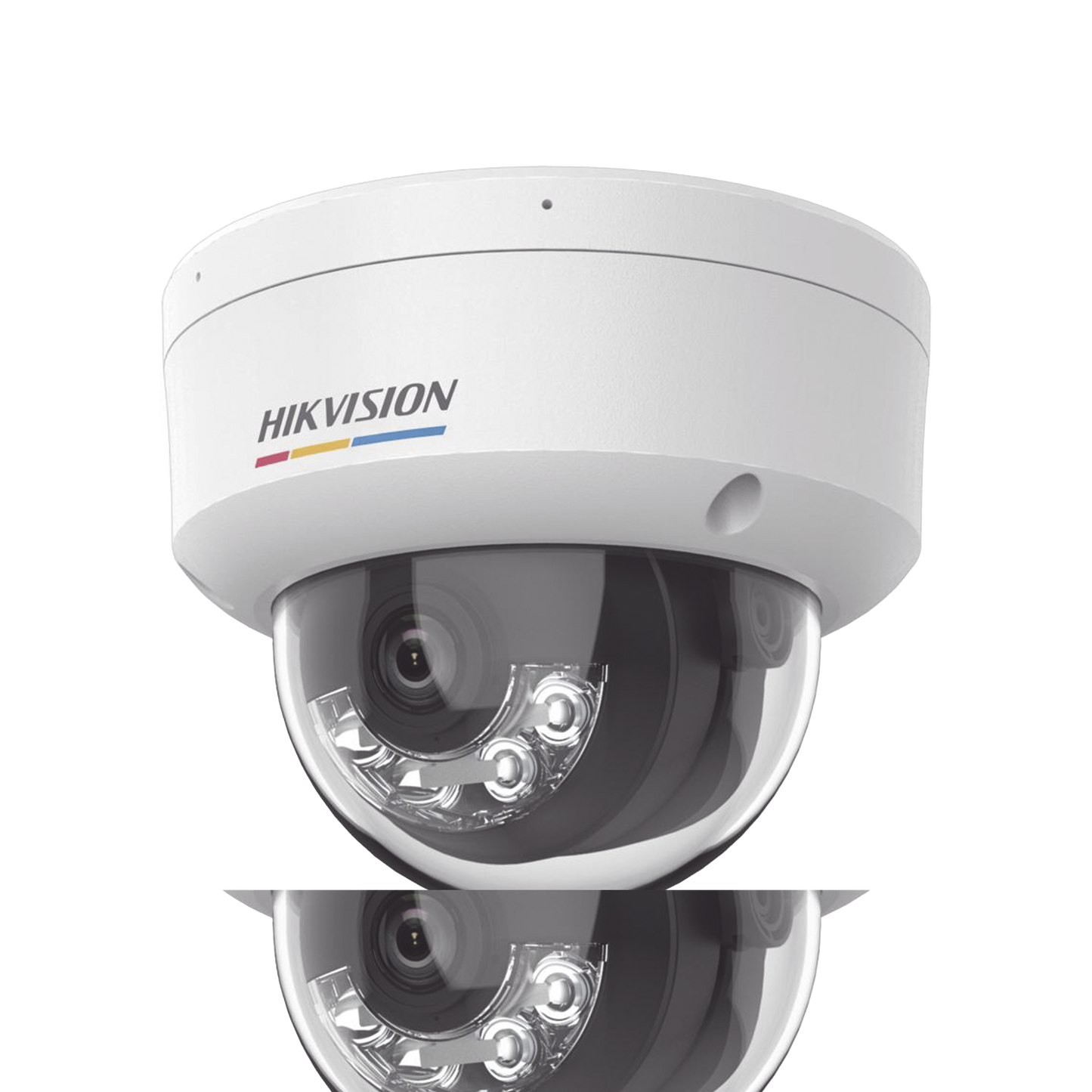 Domo IP 6 Megapíxel / ACUSENSE Lite (Detección de Movimiento en Humanos y Vehículos) / Lente 2.8 mm / Luz Blanca 30 mts / Imagen a Color 24/7 / Exterior IP67 / WDR 120 dB / PoE / ONVIF