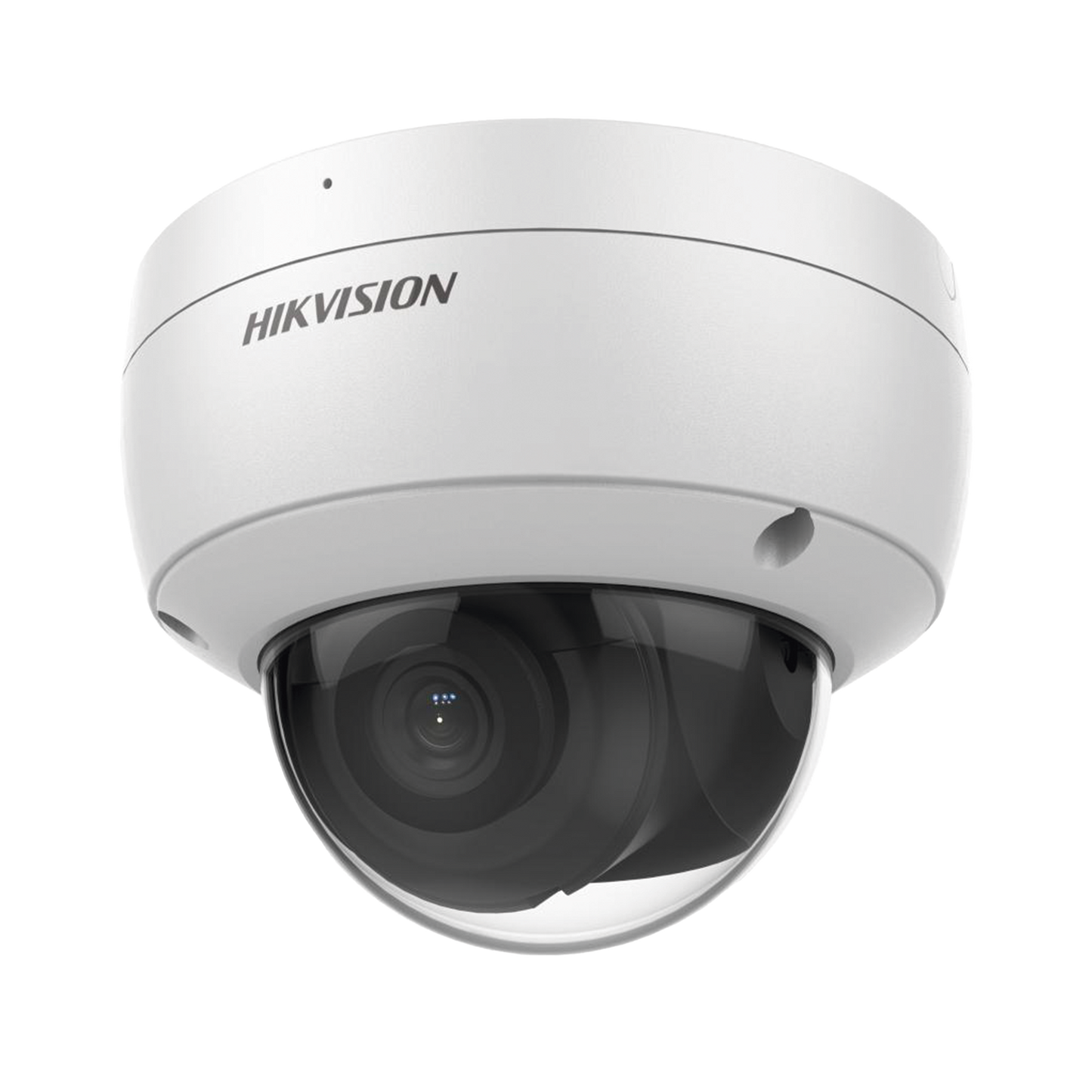 Domo IP 4 Megapixel / Lente 2.8 mm / 30 mts IR EXIR / Exterior IP67 / WDR 120 dB / PoE / ACUSENSE (Evita Falsas Alarmas) / Micrófono Integrado / Ultra Baja Iluminación / Metal / MicroSD / ONVIF / ACUSEARCH