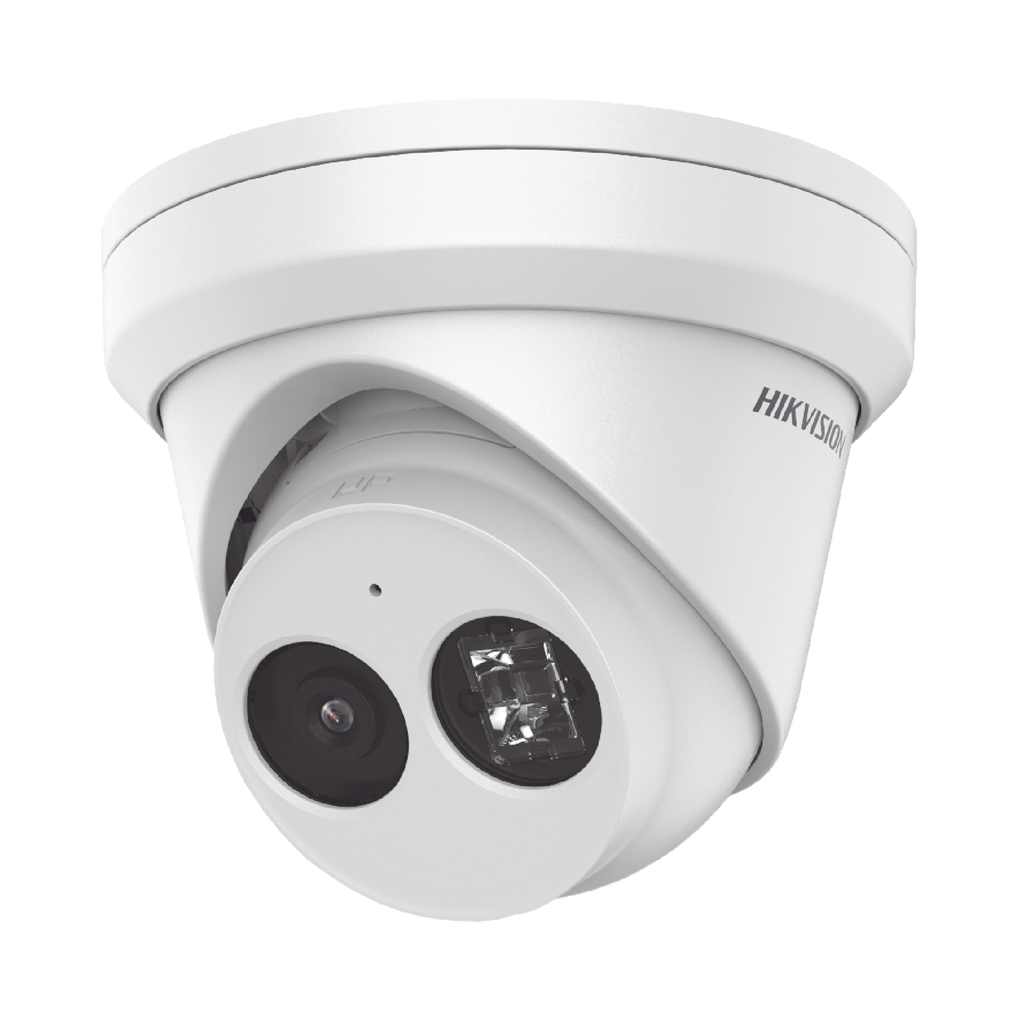Turret IP 8 Megapixel (4K) / Lente 2.8 mm / 30 mts IR EXIR / Exterior IP66 / WDR 120 dB / PoE / ACUSENSE (Evita Falsas Alarmas) / Micrófono Integrado / Metal / MicroSD / ONVIF / ACUSEARCH