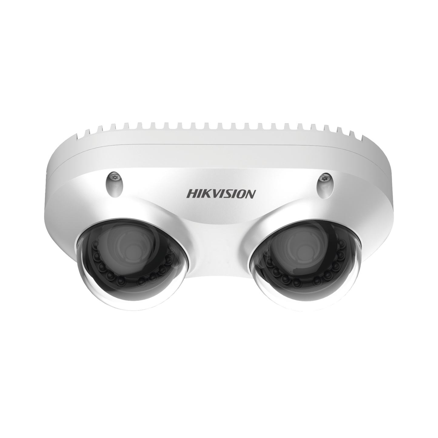 PanoVu Series / Lente Dual de 8 Megapixel (2 Lentes de 2.8 mm) / IP67 / IK10 / PoE / WDR 120 dB / 10 mts IR / Entrada y Salida de Audio y Alarma / MicroSD