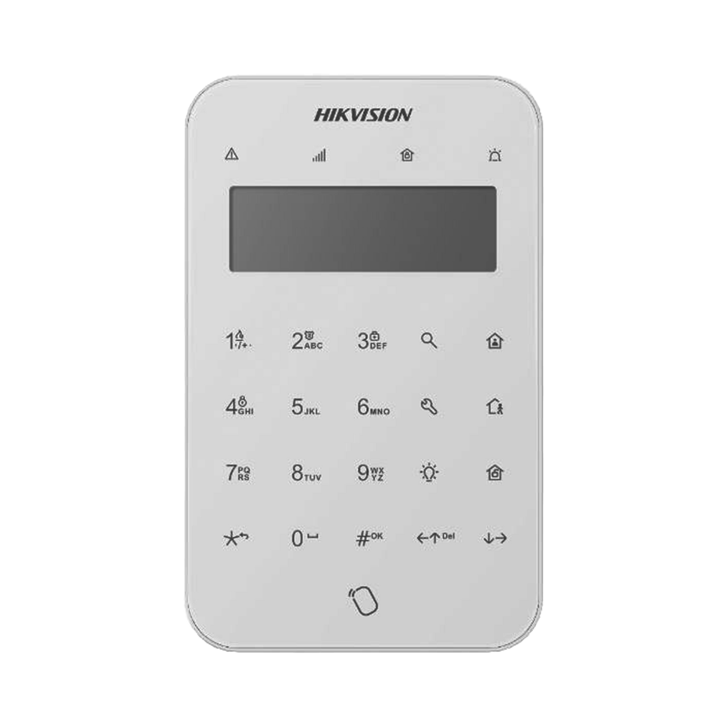 (AX PRO) Teclado Inalámbrico con Pantalla LCD para Armado y Desarmado / Funciones de Automatización para control de Rele...