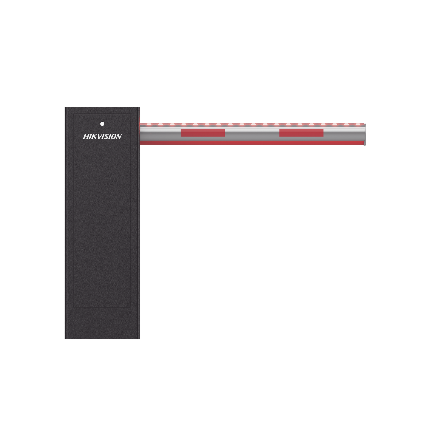 Barrera Vehicular DERECHA / Brazo con Iluminación LED Rojo/Verde de 4 mts Incluido / 3 Seg para Apertura / Cierre Automático con Tiempo Configurable / 2,500,000 MCBF / Compatible con Cualquier Control de Acceso