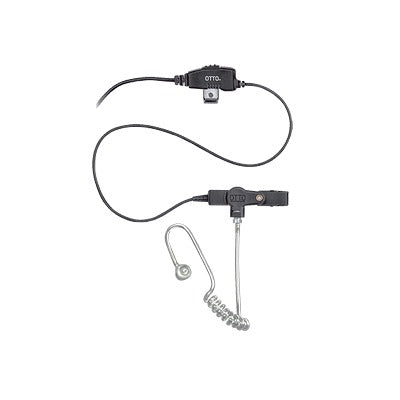 Kit de Micrófono-AudÃfono PLUS de 1 cable para KENWOOD NX-200/300/410, TK-480/2180/3180