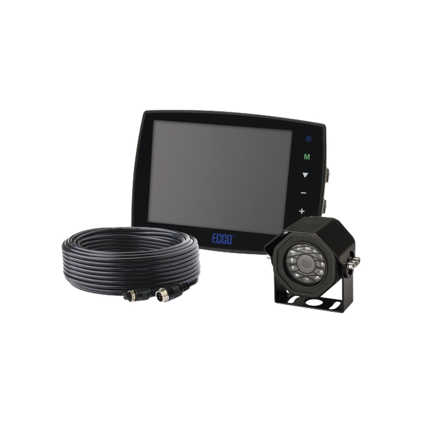 Sistema de cámara y monitor con pantalla táctil