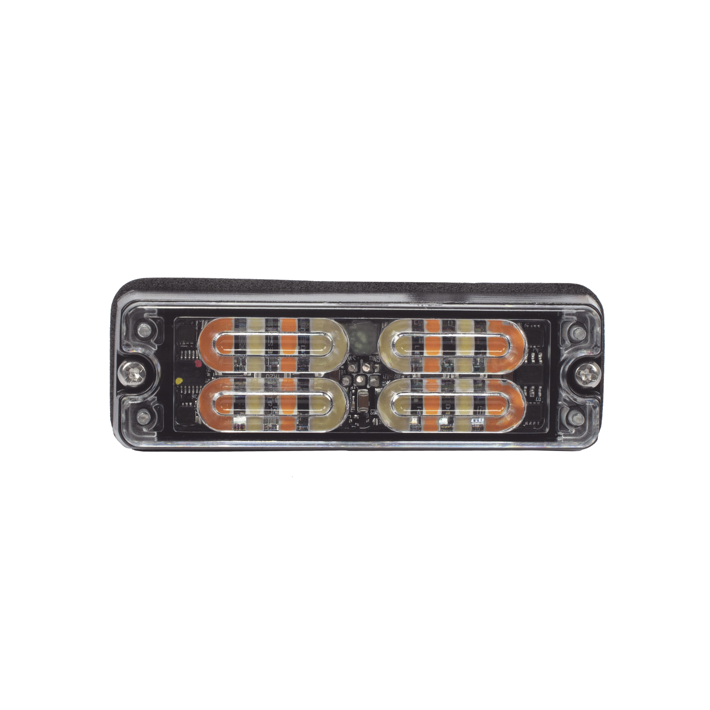 Luz Perimetral, 12 LED Ultra Brillantes, Color Ãmbar / Claro