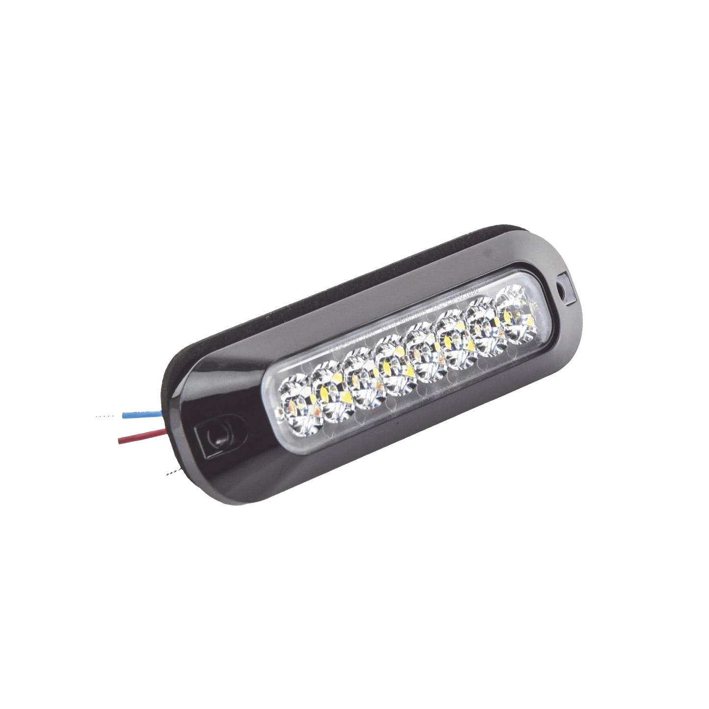 Luz Auxiliar Serie X3744, 8 LEDs Ultra Brillantes, color rojo claro.