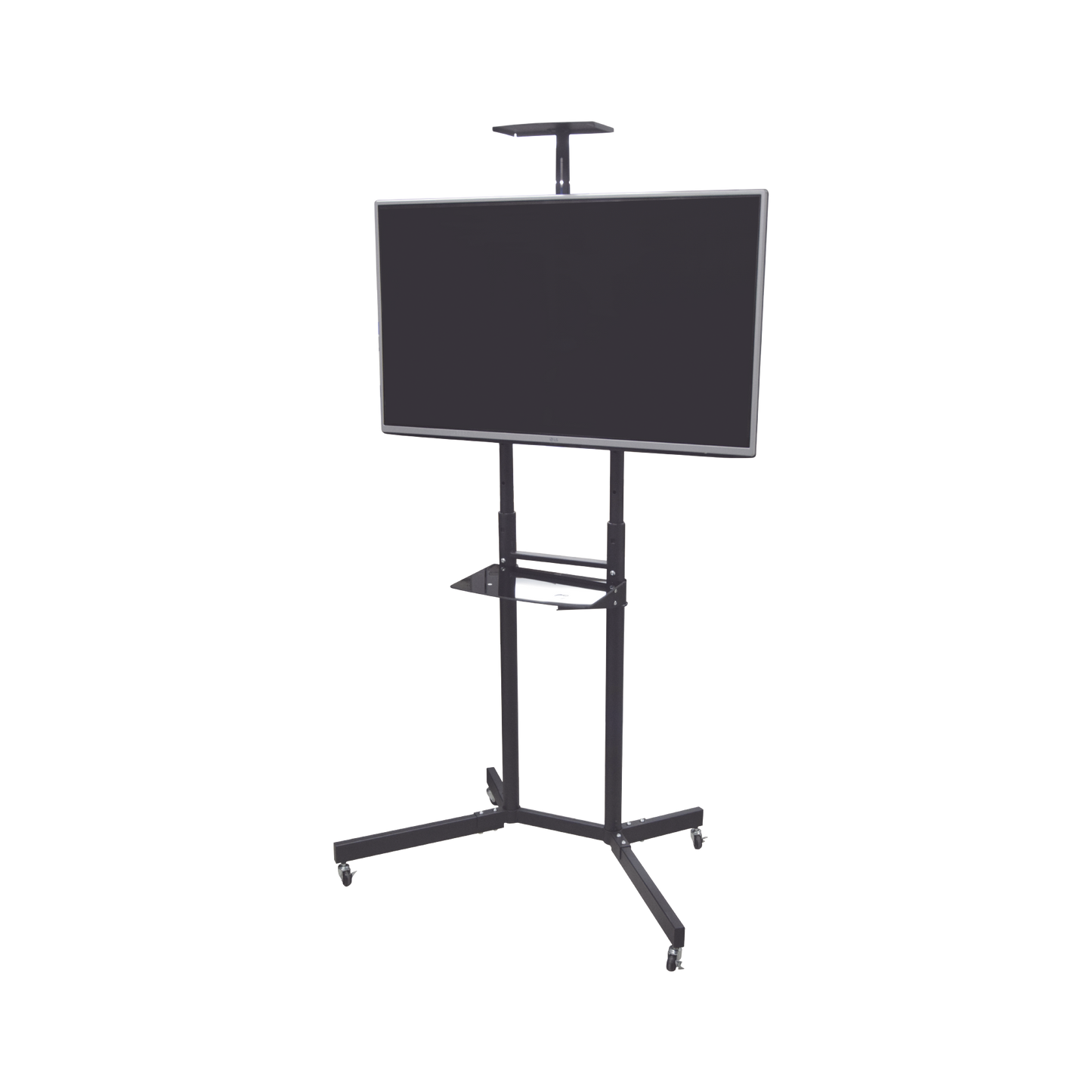 Soporte de Pantalla con Ruedas / Compatible con Monitores dee 32 "a 65" / Base para Colocar Accesorios Adicionales / Vesa 600 x 400
