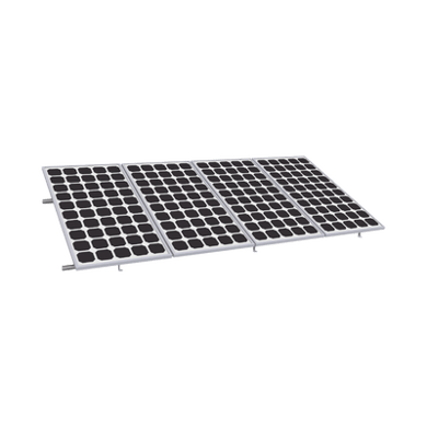 Montaje para Panel Solar, Riel de 4400mm para Módulos con Espesor de 35mm, Velocidad de Viento Máx. 136km/h