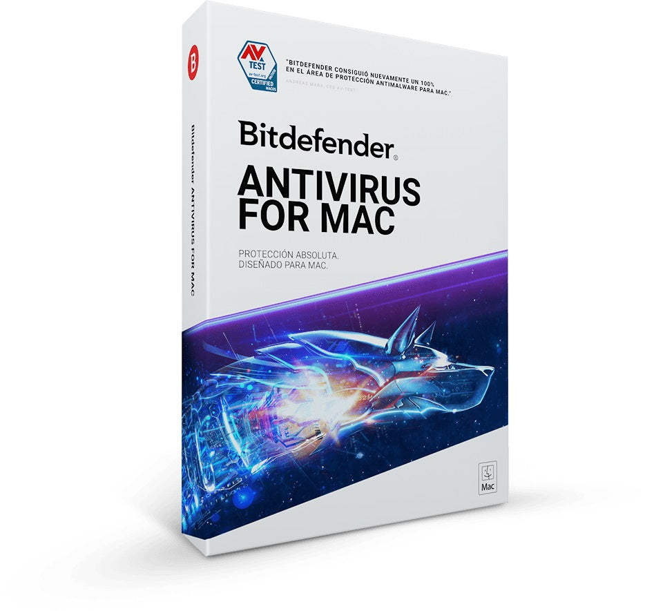 Antivirus for Mac BITDEFENDER ESD, 1 usuario, 2 años