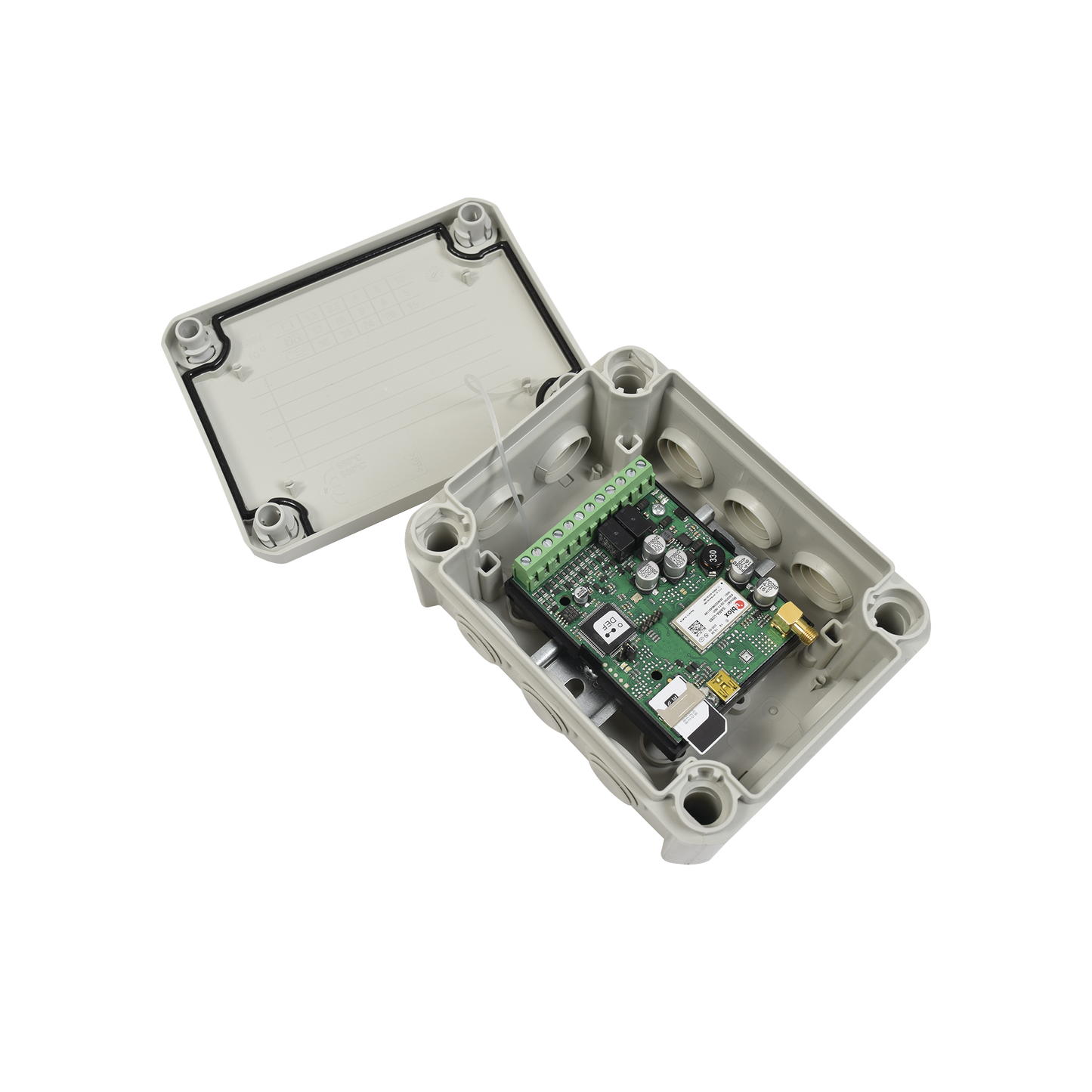 Controlador Remoto 3G con Activación vÃa APP o Llamada | Caja Nema IP67 | Soporta hasta 2000 Usuarios