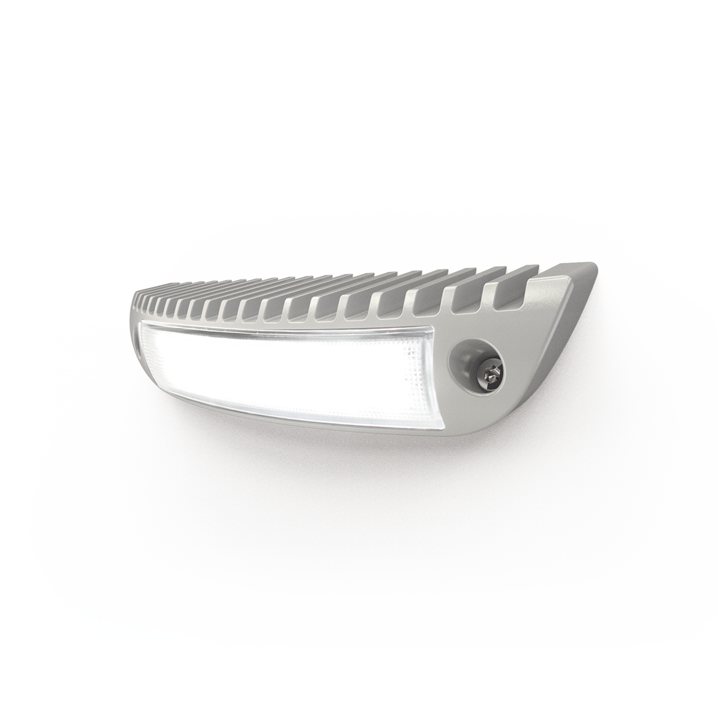 Luz de cortesÃa con bisel color blanco