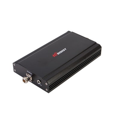 Amplificador de señal celular de banda sencilla, especial para las tecnologÃas 3G o 2G, cubre áreas de hasta 1200 metros cuadrados. Amplifica la banda de frecuencia de 850 MHz (Banda 5) con una ganancia máxima de 60 dB.