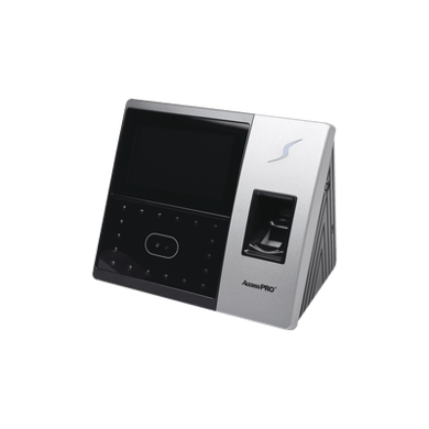 Terminal de reconocimiento Facial con lector de Huellas y Tarjetas / Soporta 1,200 rostros / Control de Acceso / Asistencia