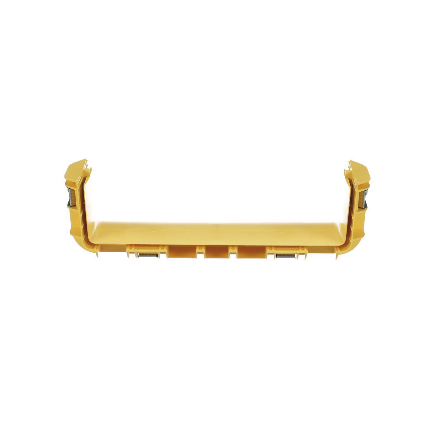 Union Recta "Cople", Para Canaleta FiberRunnerâ„¢ 12X4, Color Amarillo