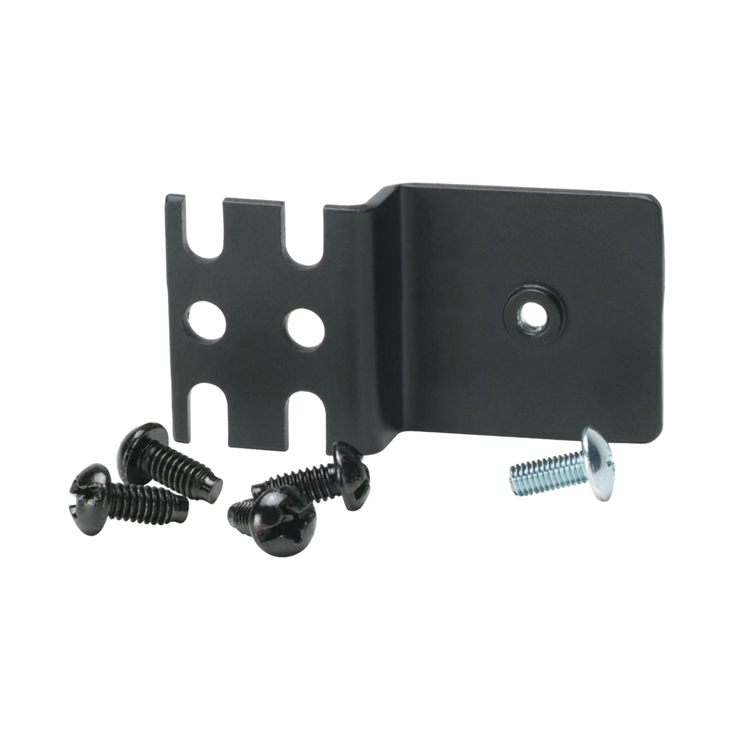 Soporte Para Canaleta Fiber-Ductâ„¢ 2x2 o 4x4, Para Instalación en Rieles de Rack de 2 o 4 Postes, Color Negro