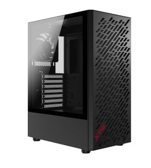 Gabinete GAMER XPG VALOR AIR. Media torre ( ATX, Micro-ATX y Mini-ITX). Panel lateral de vidrio templado. Filtro de polvo extraíble. VALORAIRMT-BKCWW