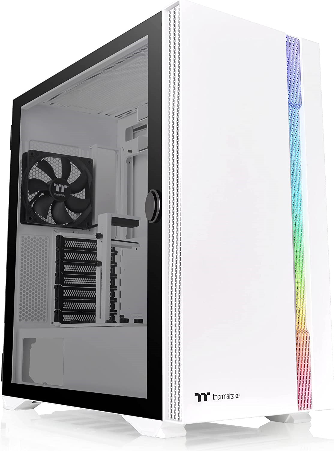 Gabinete THERMALTAKE H700 TG, Mid-Torre, Gabinete, Mini ITX hasta E-ATX, Color blanco
