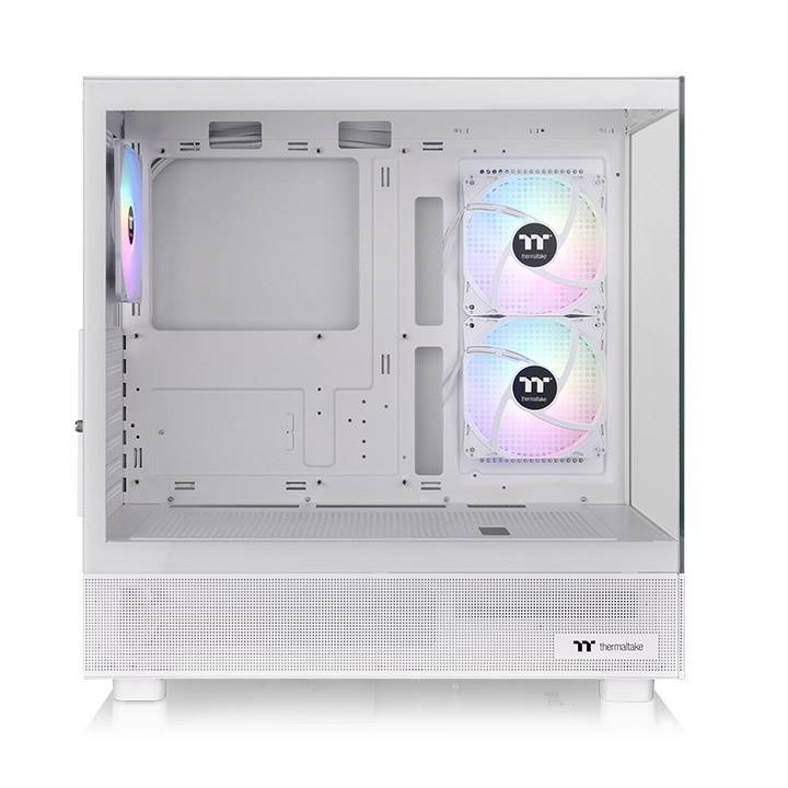 Gabinete THERMALTAKE CA-1Y7-00M6WN-01, View 270 TG ARGB Plus Snow Mid Tower