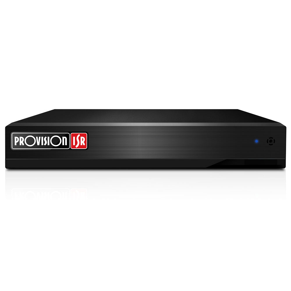 DVR PROVISION-ISR SH-4100A5S-2L(MM), Negro, 1920 x 1080 Pixeles, H.264, H.265, HEVC, 6