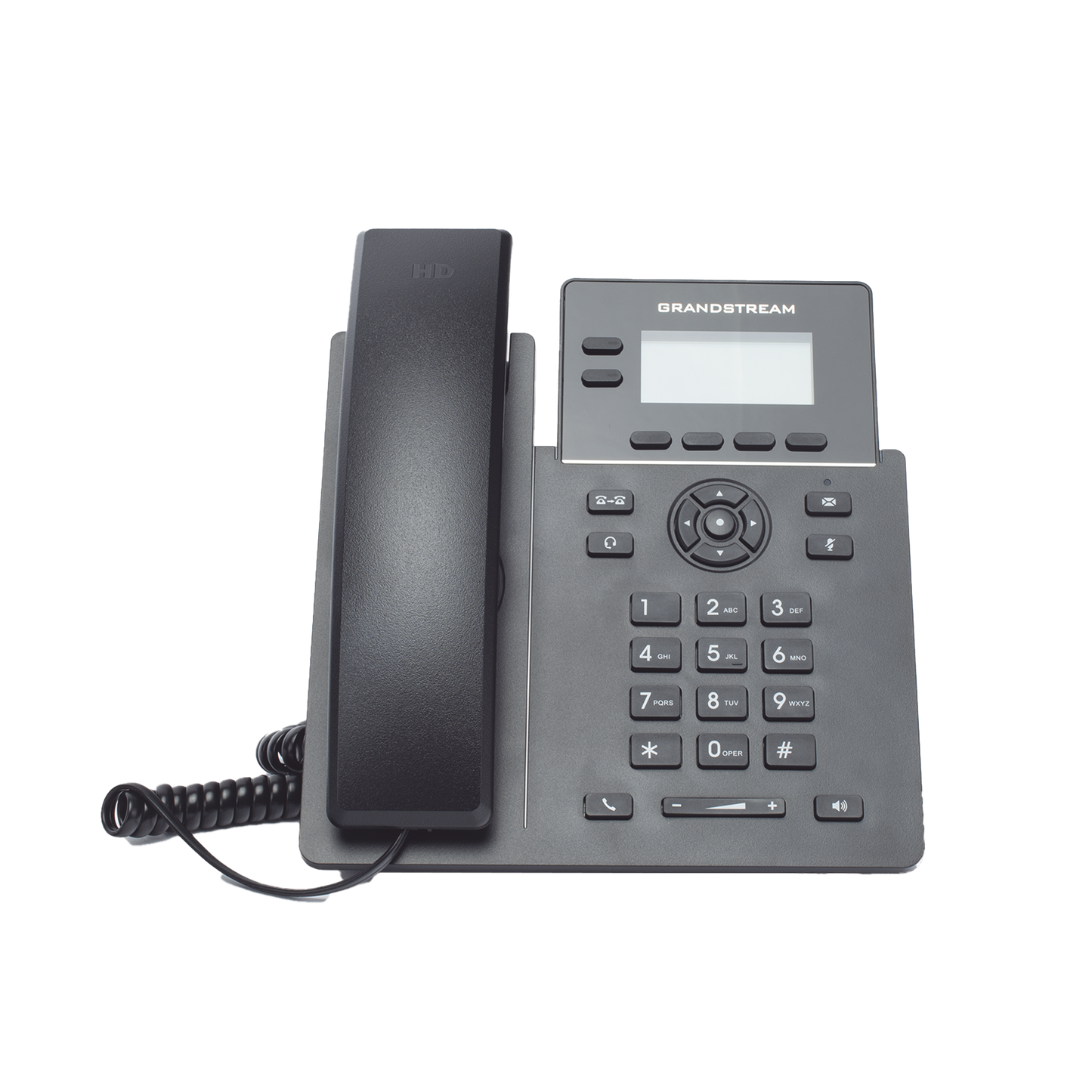 Teléfono IP Grado Operador, 2 lÃneas SIP con 4 cuentas, puertos Gigabit PoE, codec Opus, IPV4/IPV6 con gestión en la nube GDMS