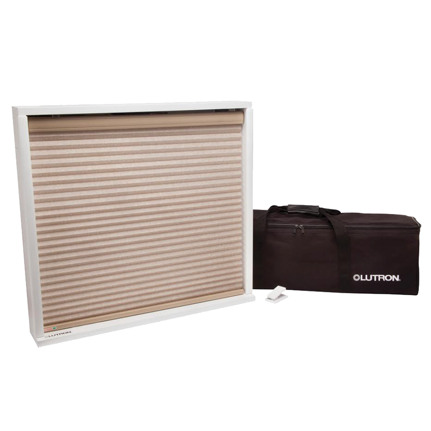 Demo de persiana Lutron / portátil, ideal para realizar presentaciones con sus clientes.