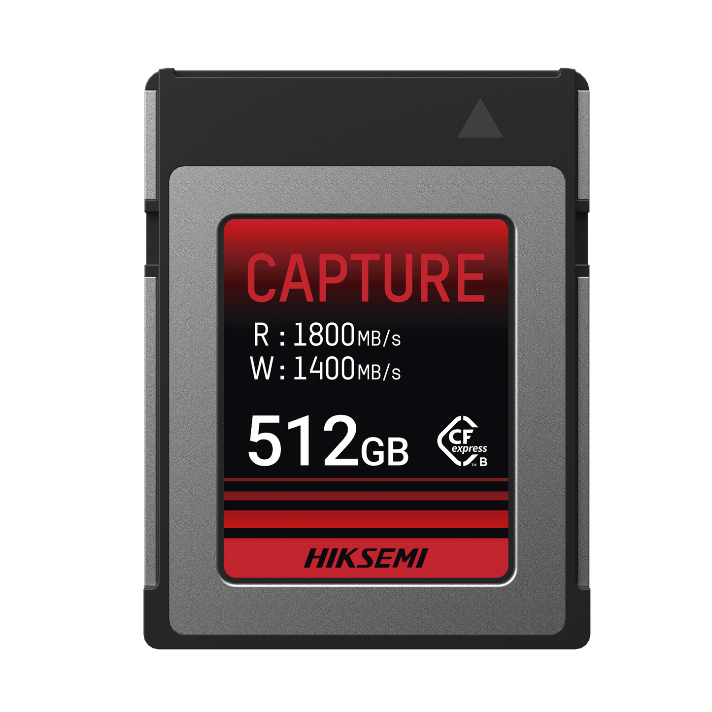 Memoria CFexpress tipo B / Clase 10 de 512 GB / Especializada para Cámaras de FotografÃa y Video / 1800 MB/s Lectura / 1700 MB/s Escritura