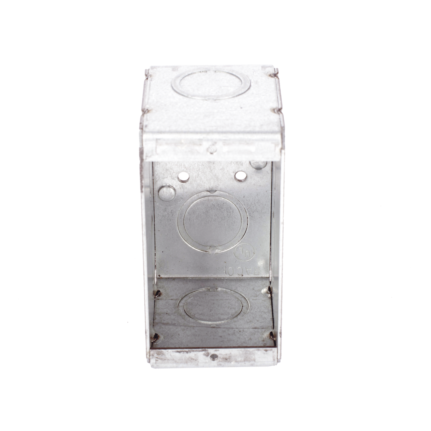 Caja (Chalupa ) Multigang de 1 Gang/ Profundidad de 2-1/2"/ 8 TKO (1/2" y 3/4").