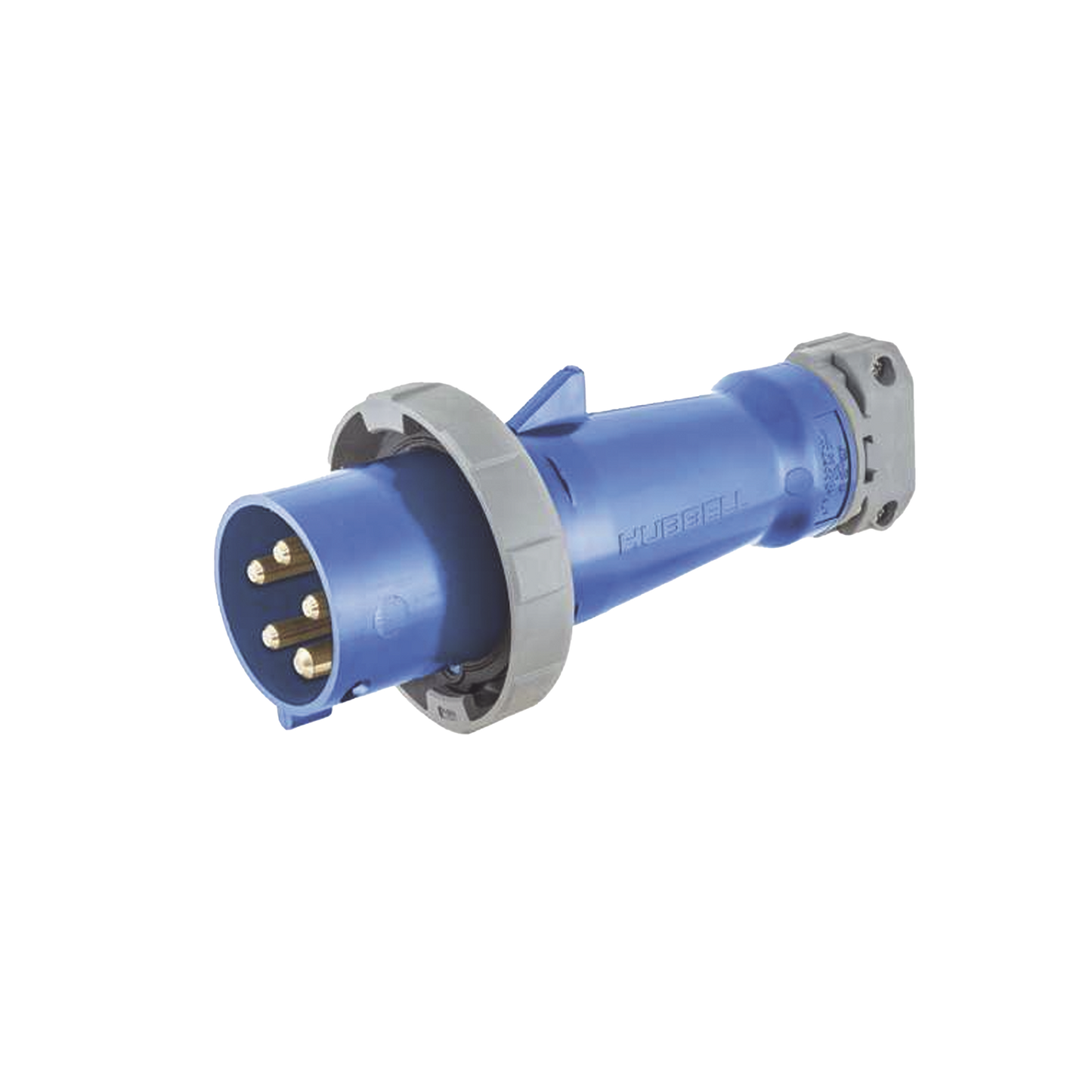 Clavija industrial de 30 A / 120/208 V CA / 4 Polos 5 Hilos / IP67.