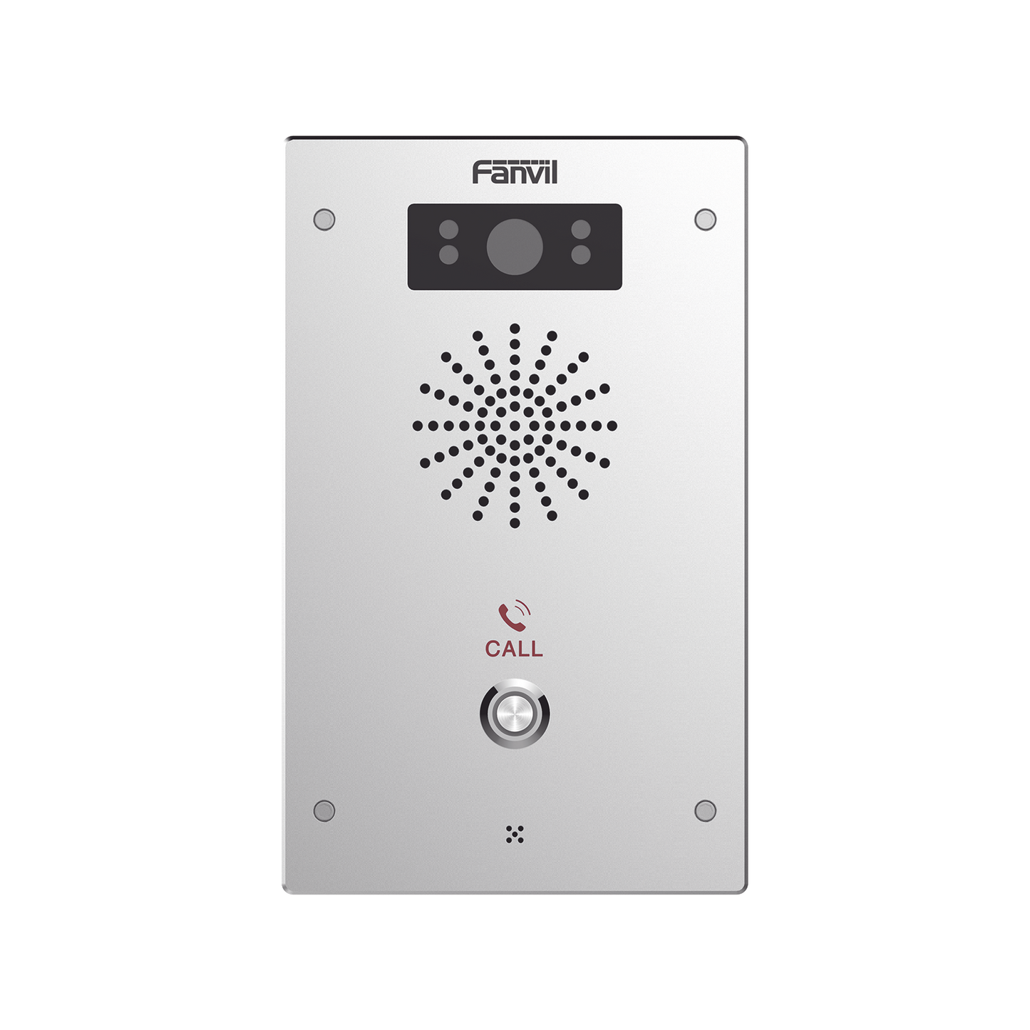 Video Intercomunicador IP, 2 lÃneas SIP, 2 relevadores con botón para llamada, Onvif, anti-vandálico, PoE, IP65 e IK10, PoE