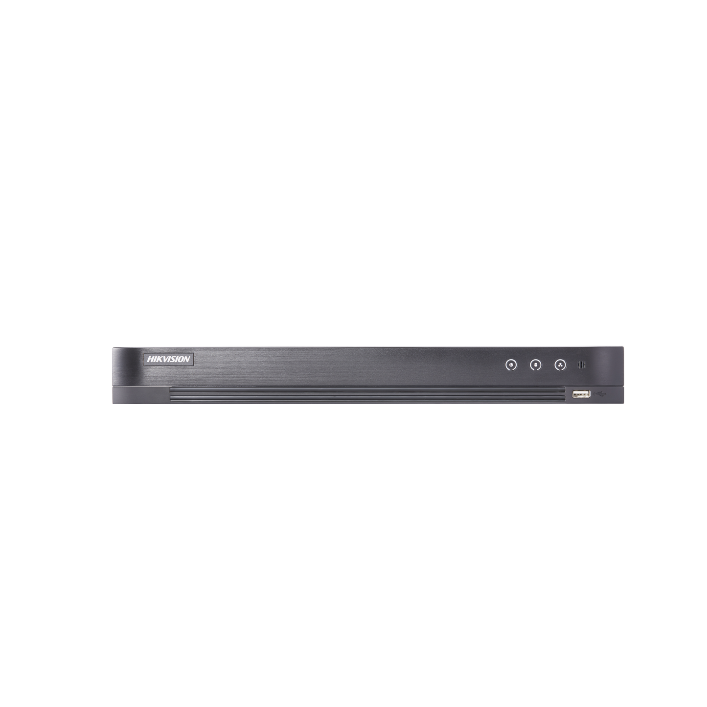 (ACUSENSE / Evita Falsas Alarmas) DVR 4K / 16 Canales TURBOHD + 16 Canales IP / Detección de Rostros / 2 BahÃa de Disco Duro / Audio por Coaxitron / Salida de VÃdeo en 4K