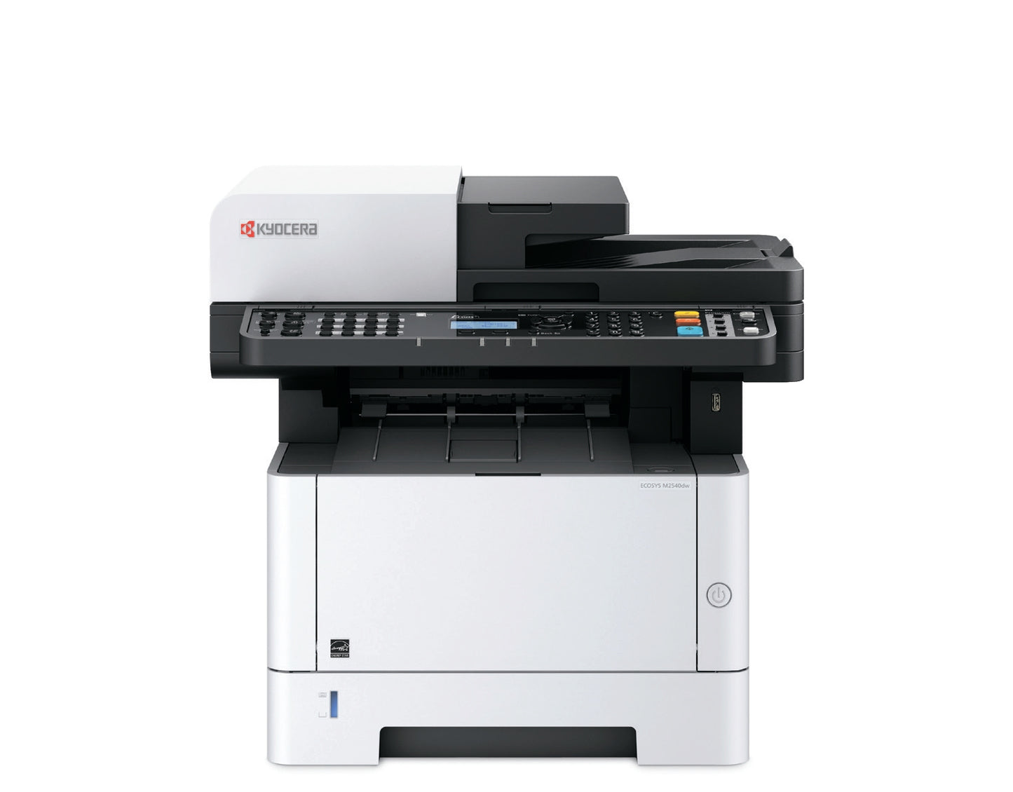 Multifuncional láser KYOCERA M2540dw 4 en 1 monocromático A4, carta/oficio, 42 PPM. 1,200 x 1,200 DPI. Cama plana Oficio. ADF 50 hojas. Duplex estándar