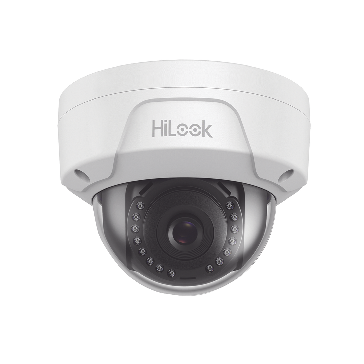 HiLook Series / Domo IP 2 Megapixel (1080p) / Lente 2.8 mm (Gran Angular) / 20 mts IR / Interior / PoE / dWDR / H.265+ / ONVIF