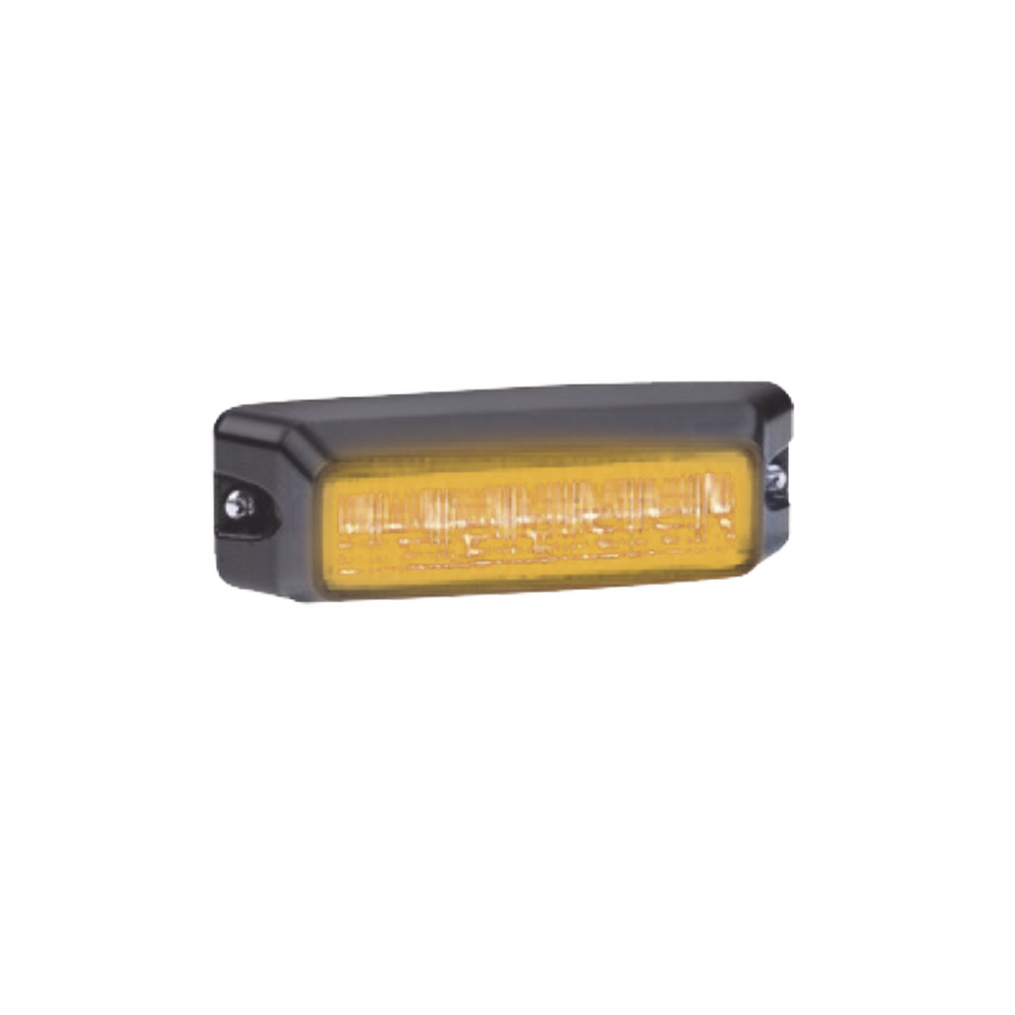 Luz auxiliar de 6 LED, Flasher Integrado, Color ámbar, Mica Transparente
