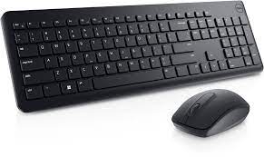 Kit Teclado y Mouse DELL 580-AKCU, Español, Negro, 1000 PPP