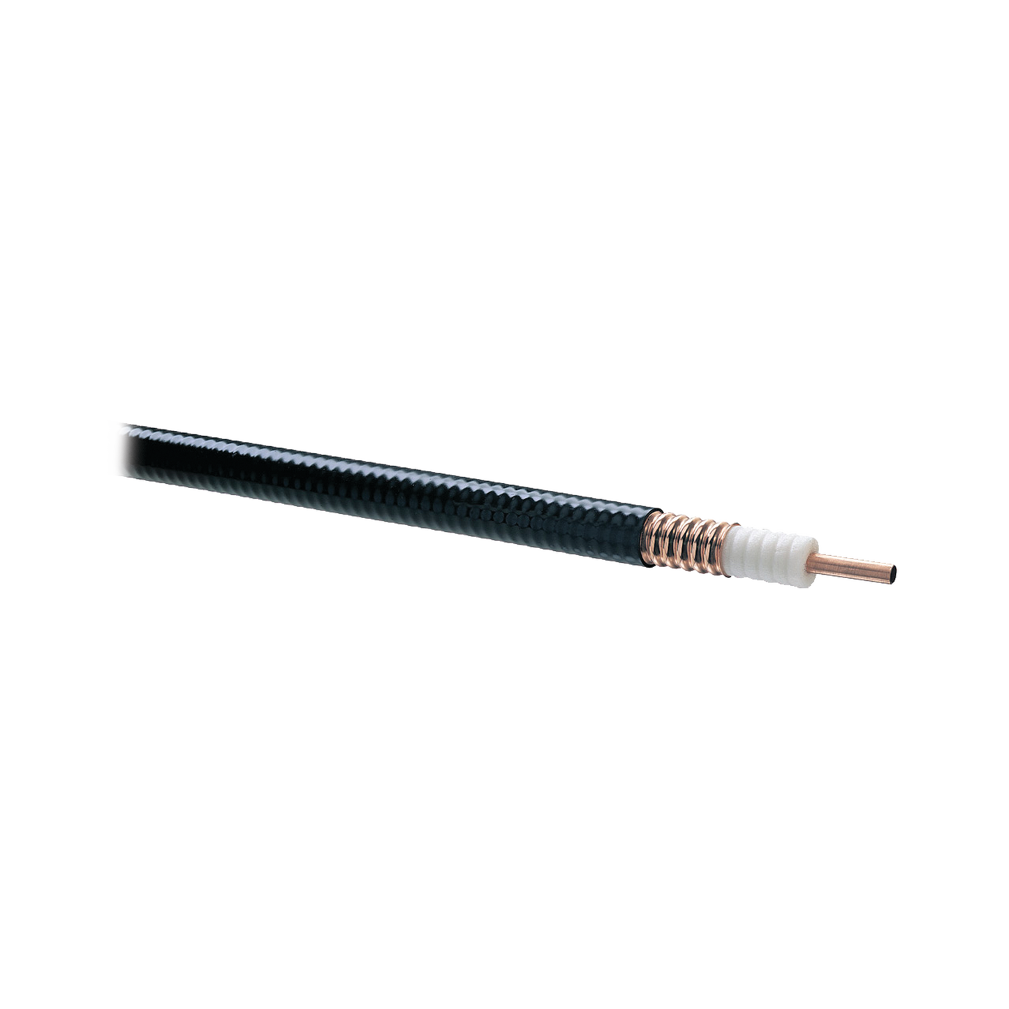 Cable coaxial Heliax de 7/8". Cobre corrugado. 100% Blindado. Retazo de 10 metros