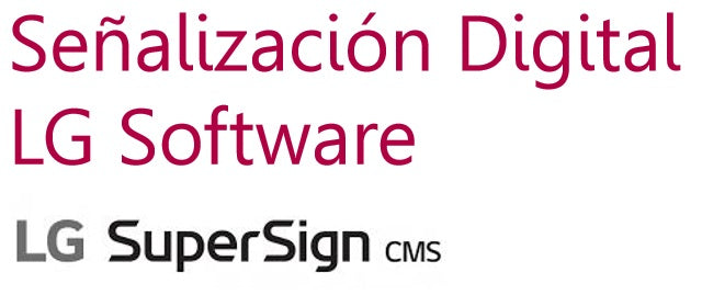 Señalizacion Digital Software SuperSign CMS
